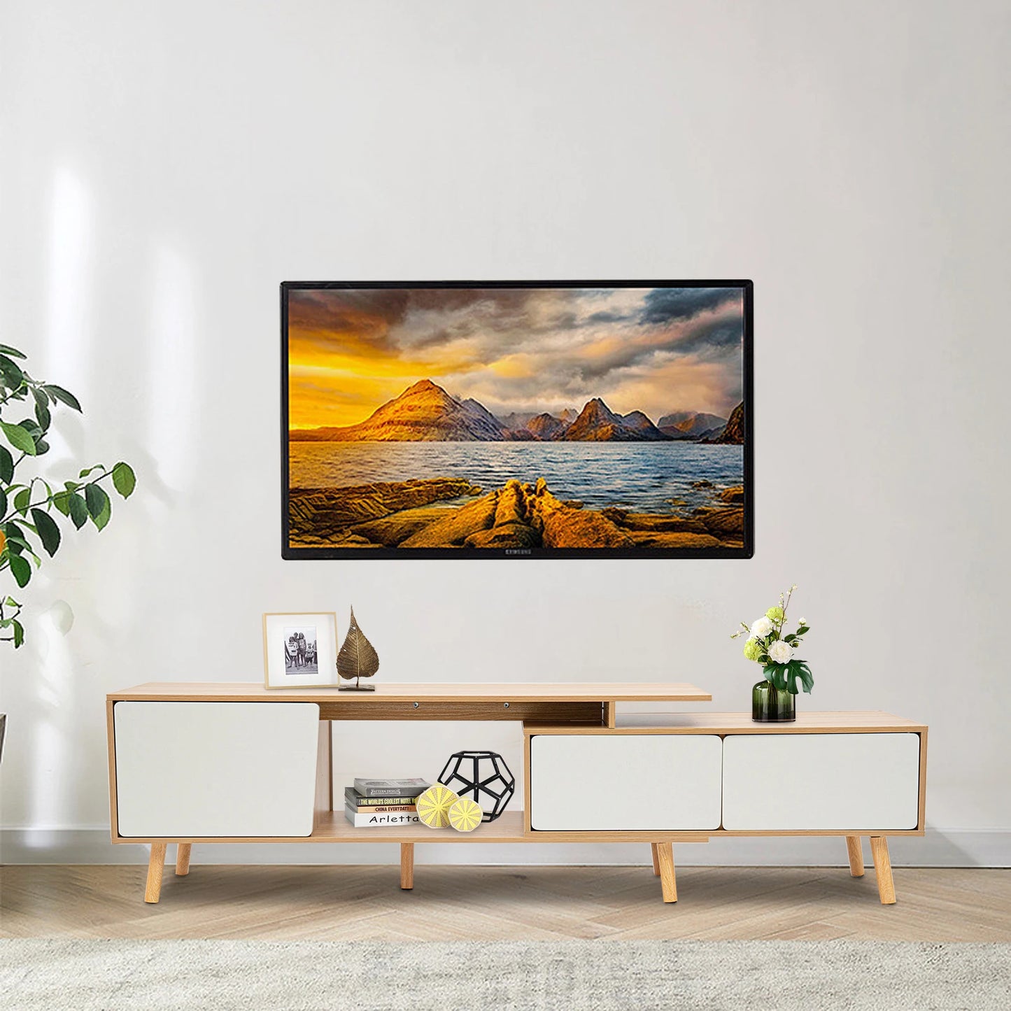 Minimalist Millennial TV stand