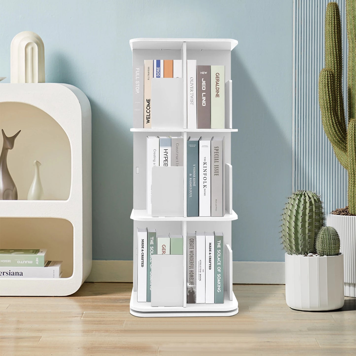 Rotating Bookshelf