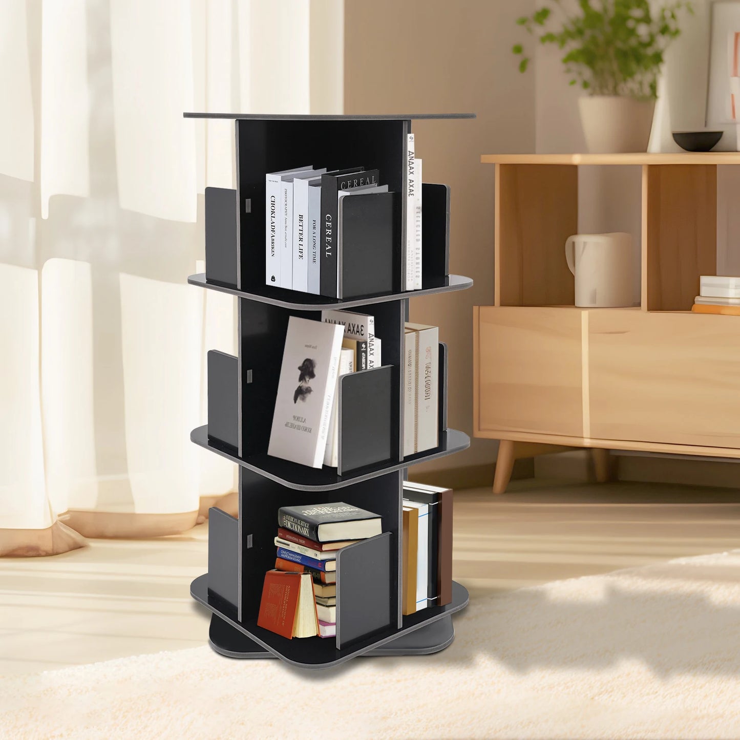 Rotating Bookshelf