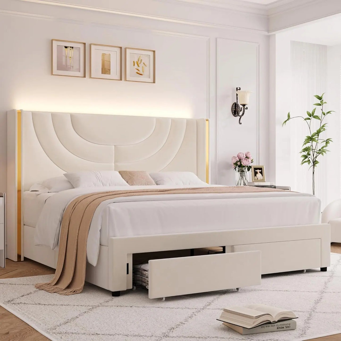 The Glow Up Phase Bed Frame