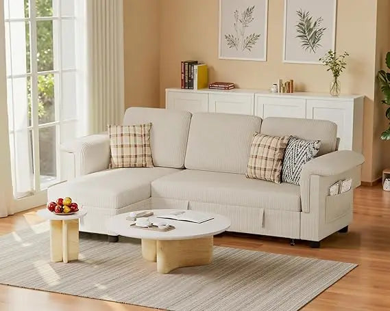 Versatile Sleeper Sofa w/ Storage