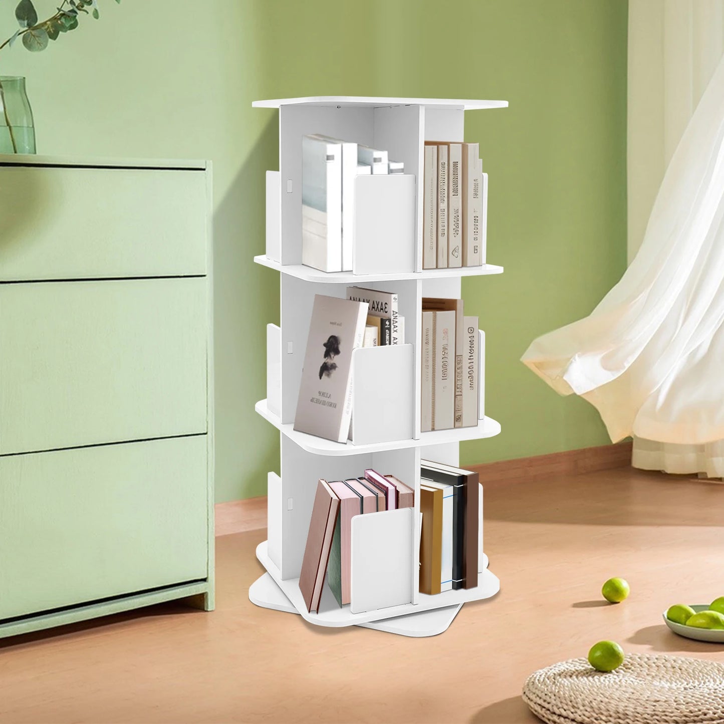 Rotating Bookshelf