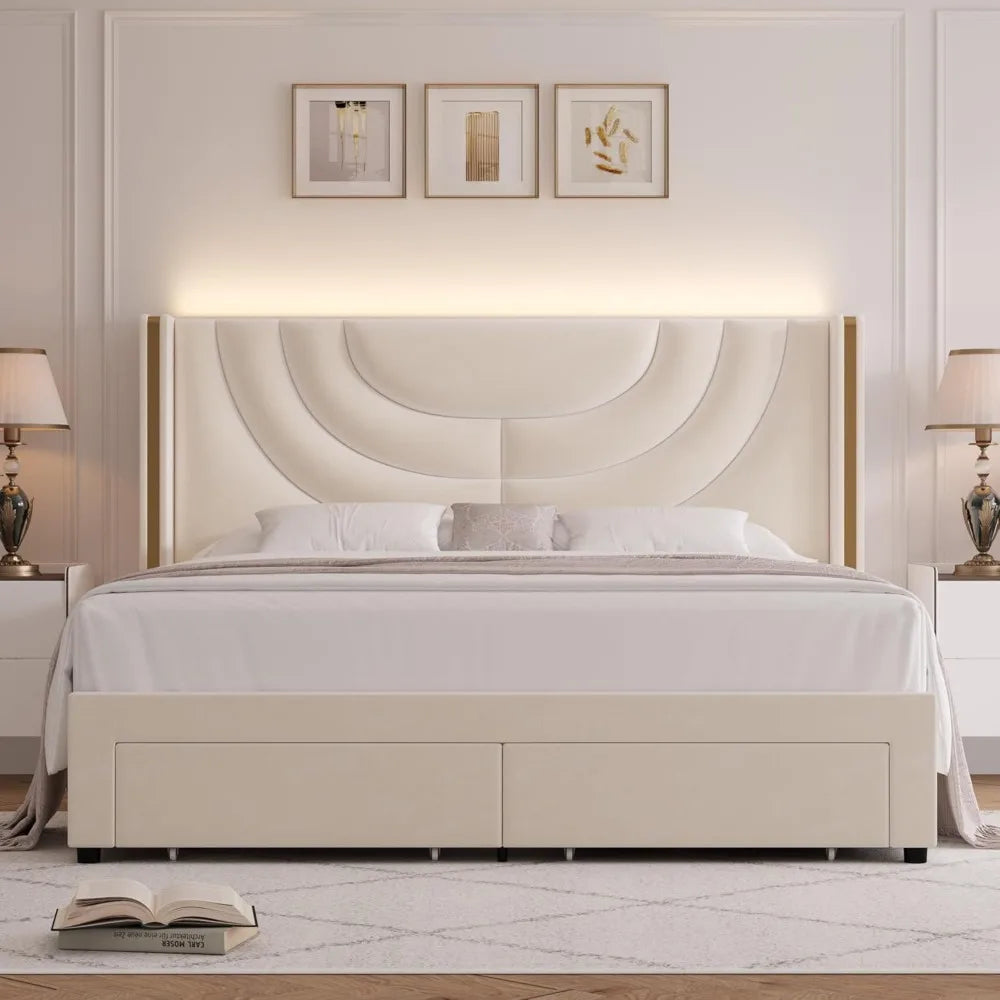 The Glow Up Phase Bed Frame