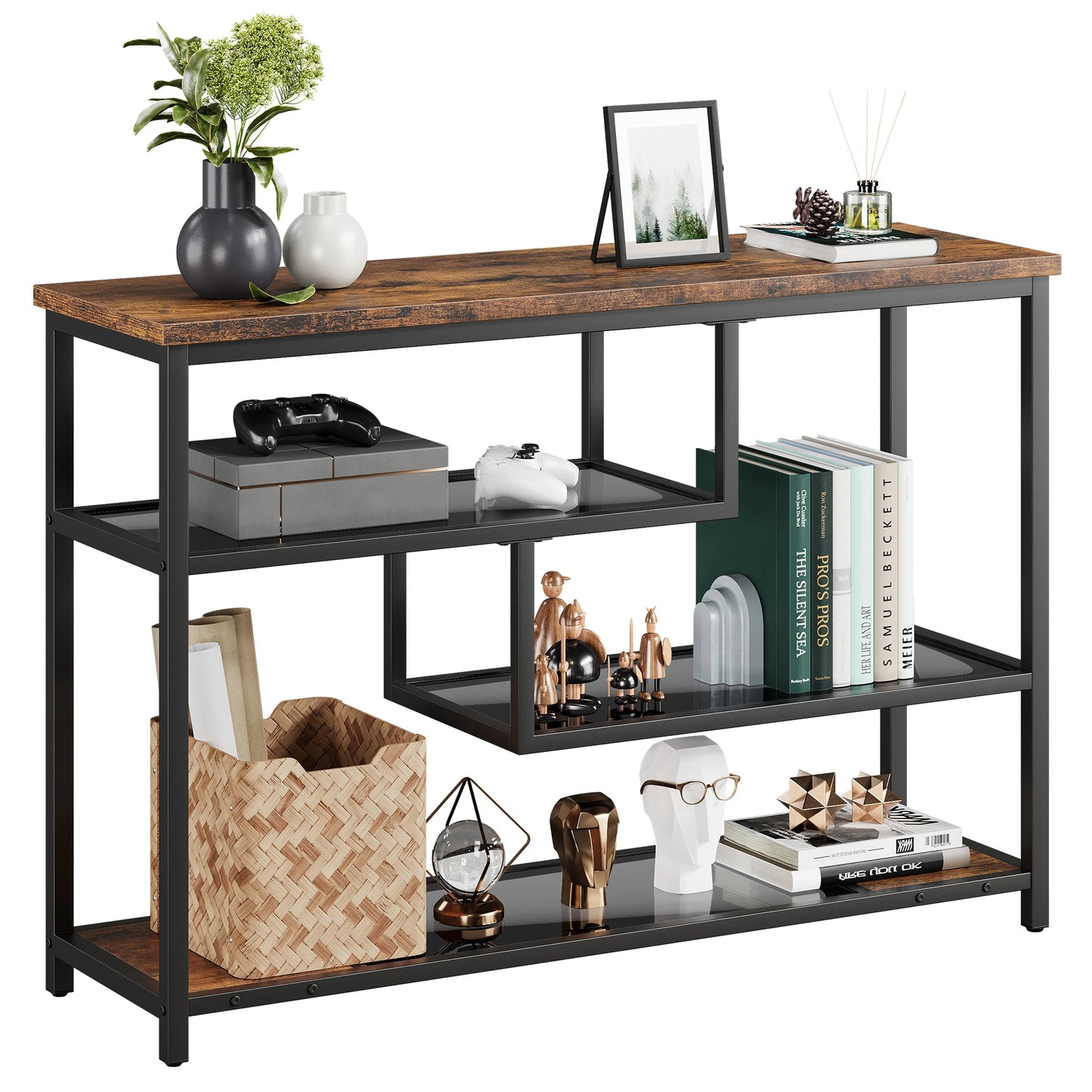 Industrial Chic Console Table