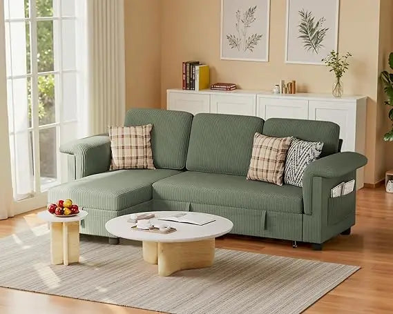 Versatile Sleeper Sofa w/ Storage