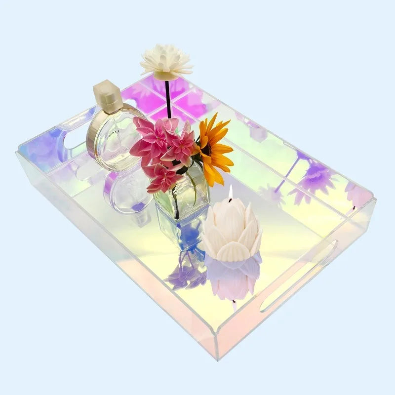 Decorative Acrylic Bathroom Tray