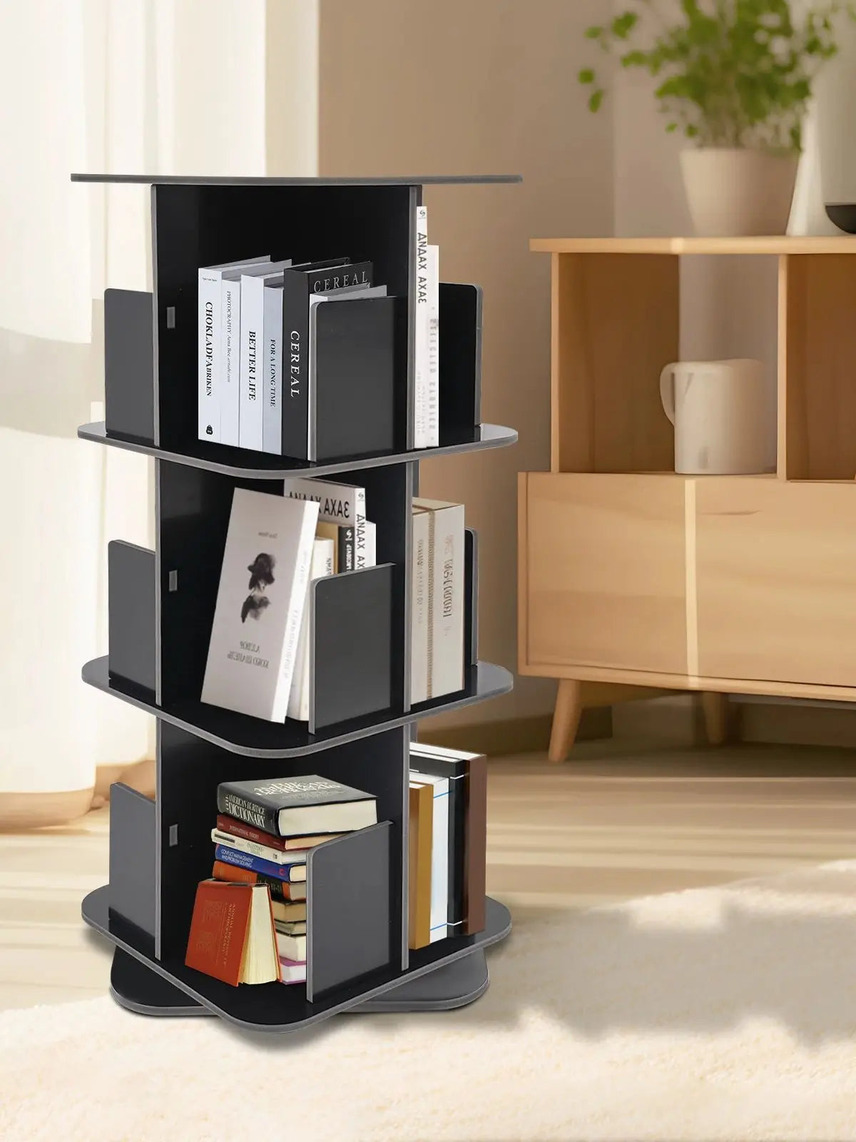 Rotating Bookshelf