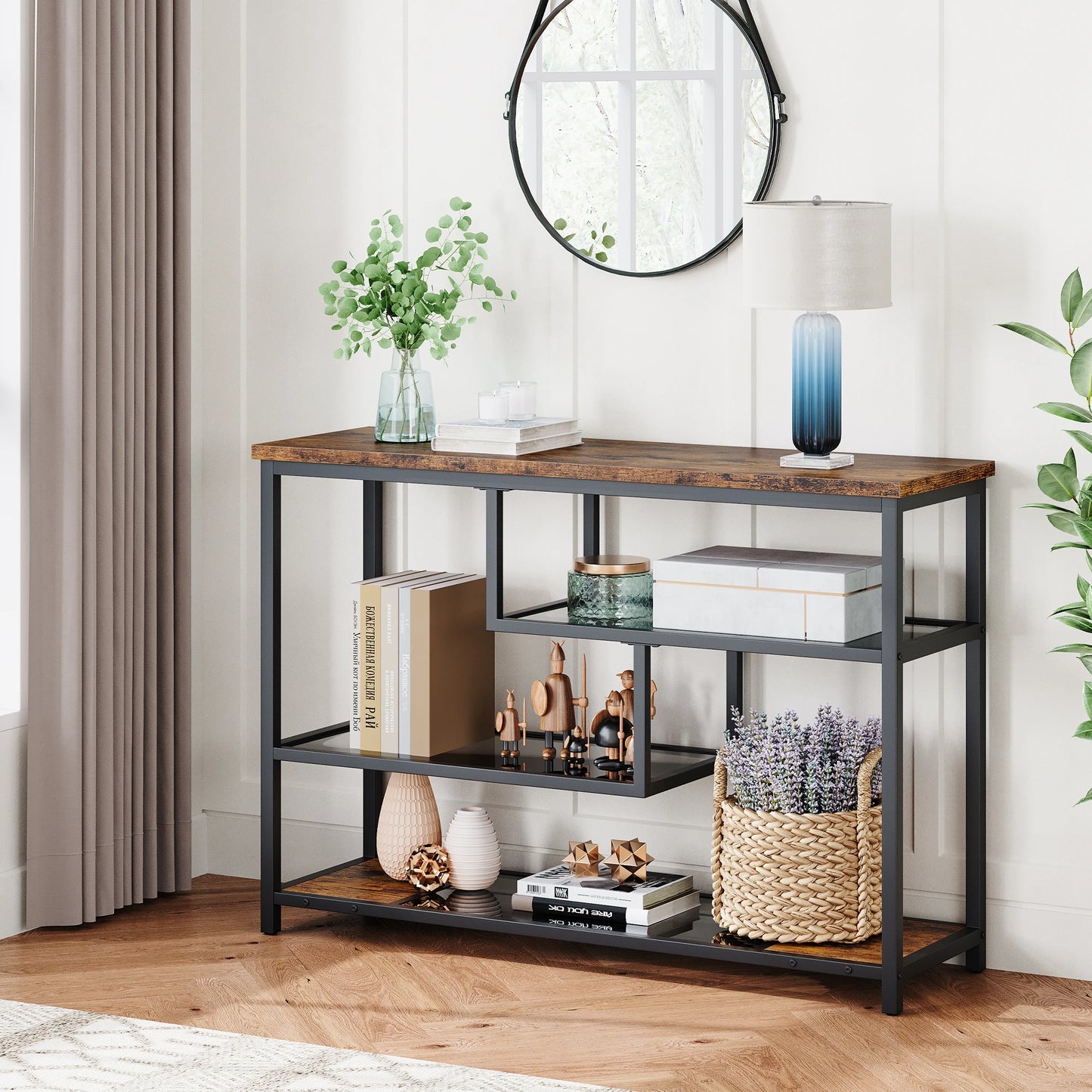 Industrial Chic Console Table