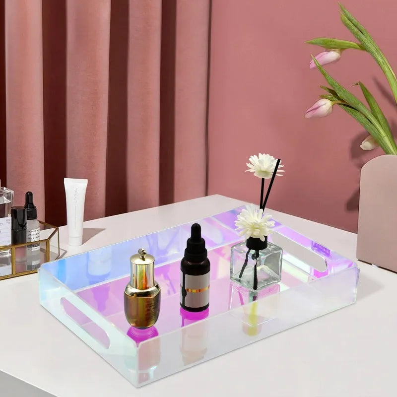 Decorative Acrylic Bathroom Tray