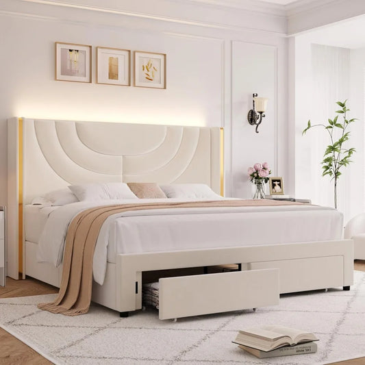 The Glow Up Phase Bed Frame