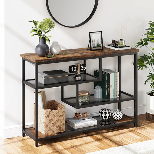 Industrial Chic Console Table